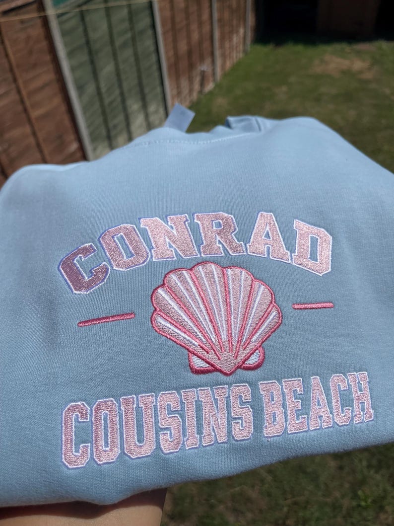 Cousins Beach Conrad Fisher Embroidery Sweatshirt Hoodie