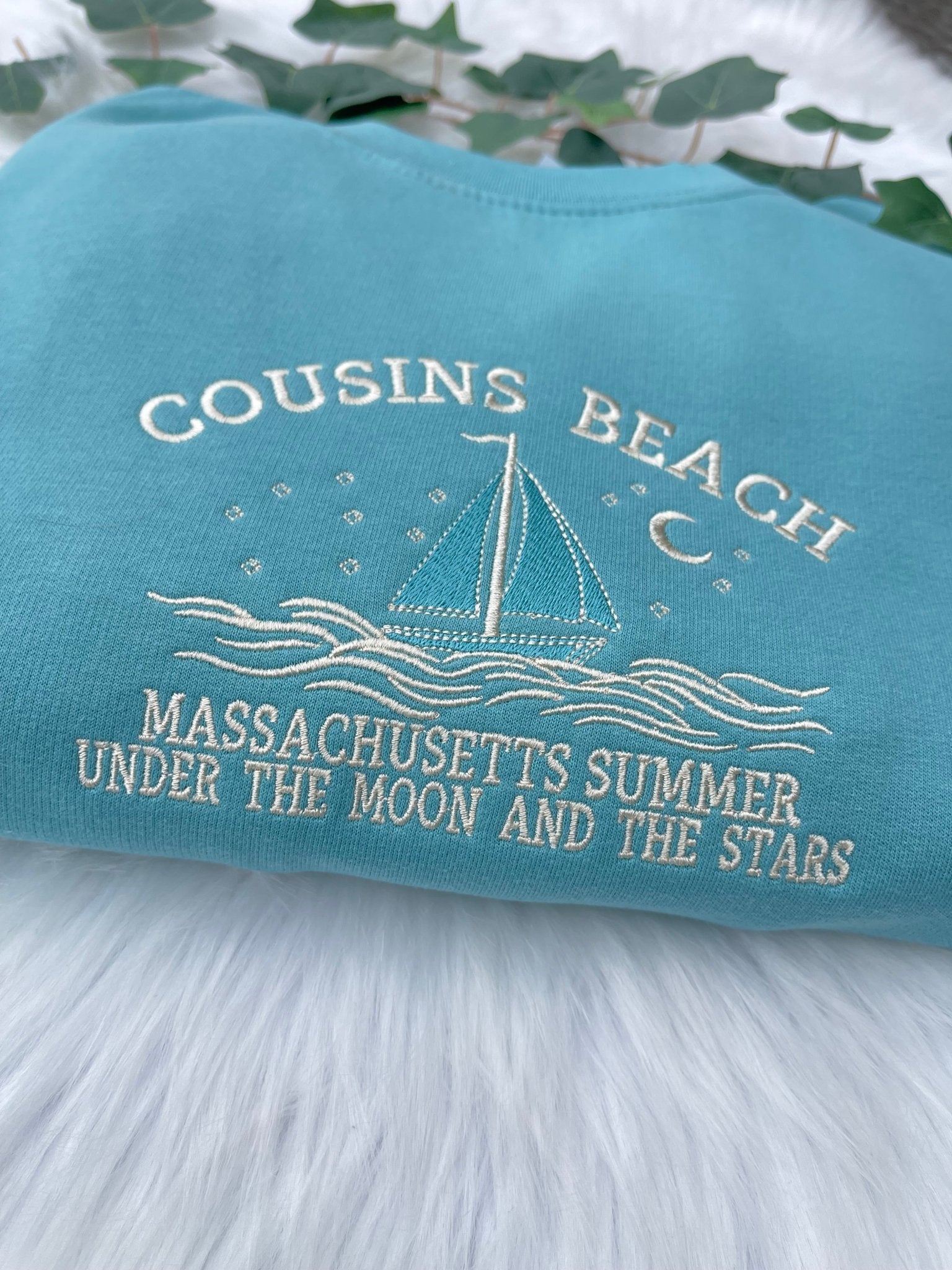 Cousins Beach The Summer I Turned Pretty Embroidered Sweatshirt Hoodie