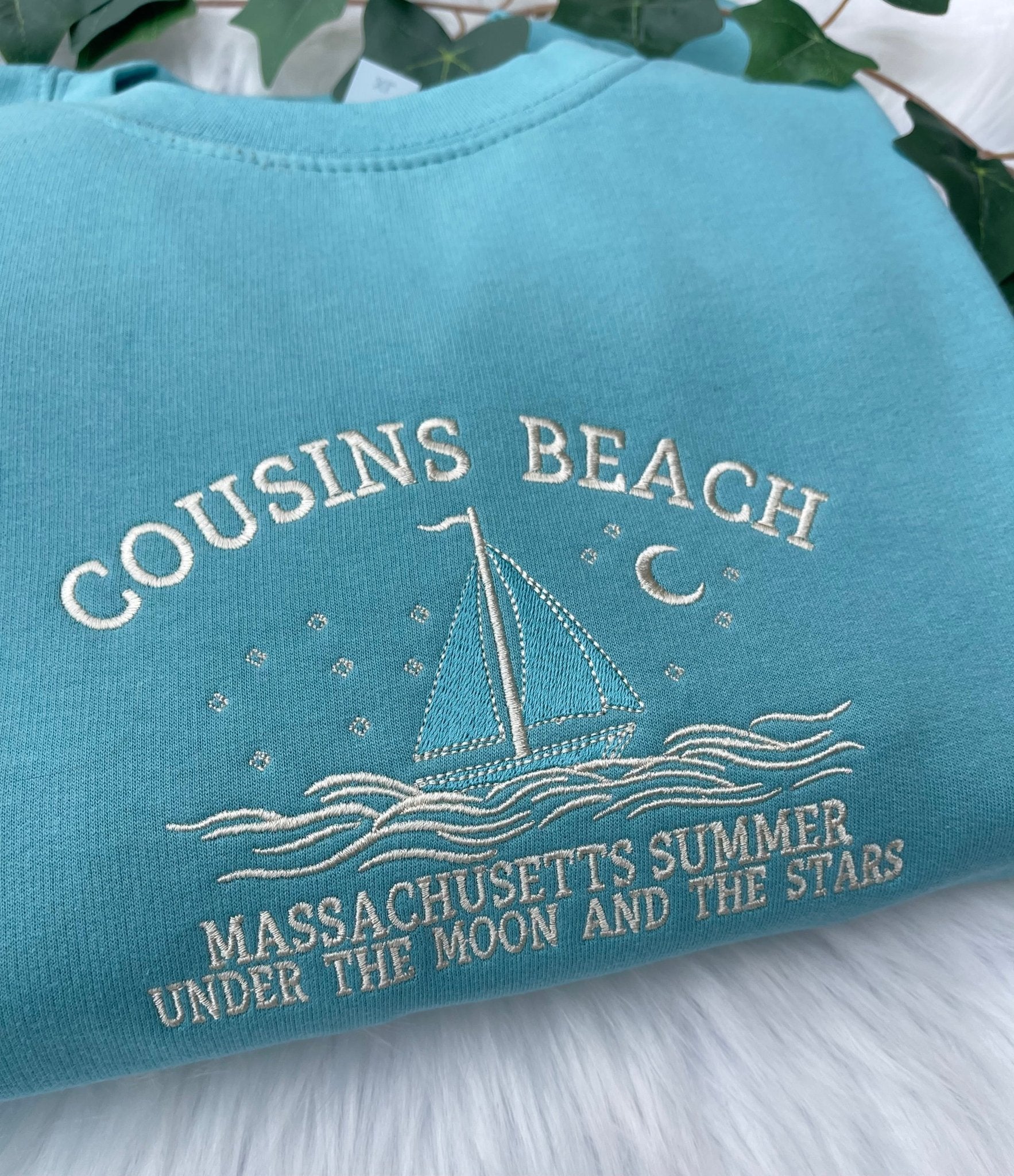 Cousins Beach The Summer I Turned Pretty Embroidered Sweatshirt Hoodie