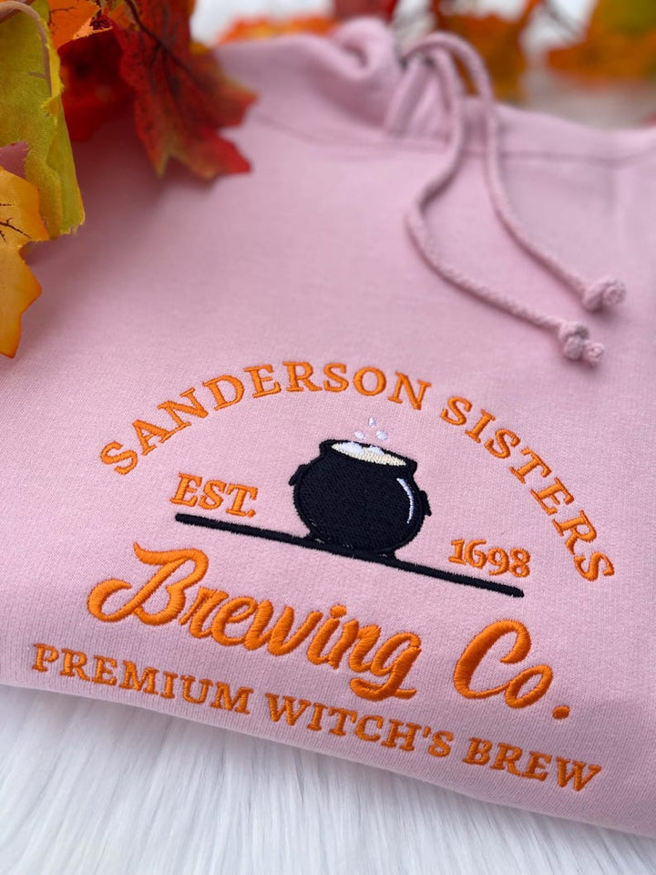 Sanderson Sweatshirt Hocus Pocus Shirt Embroidered Sweatshirt